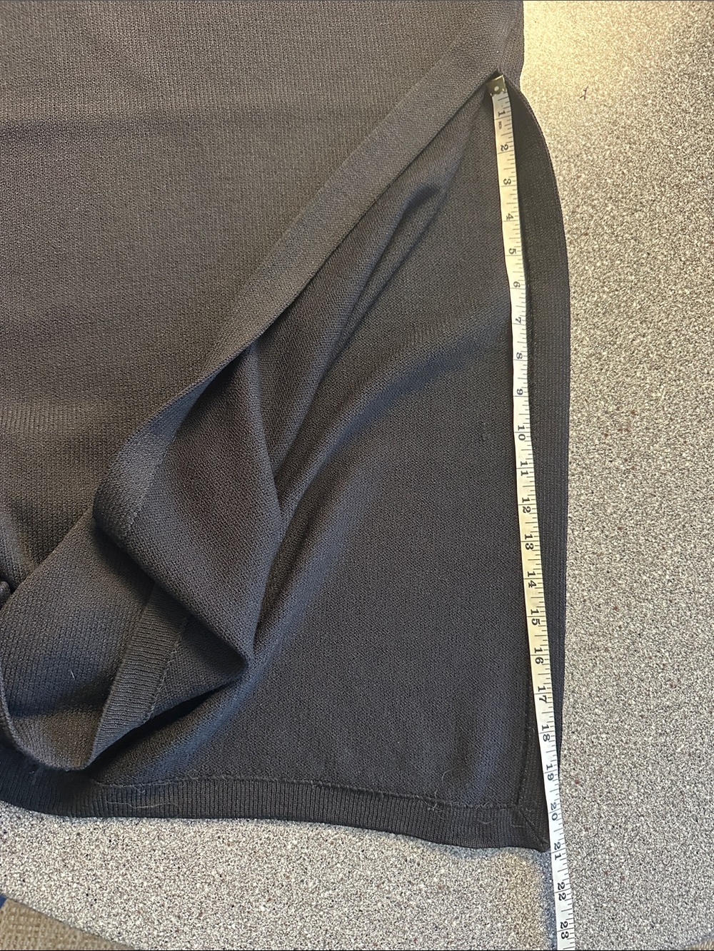 St. John Evening by Marie Gray Knit Jacket and St John basic skirt Black/Black - Picture 16 of 16